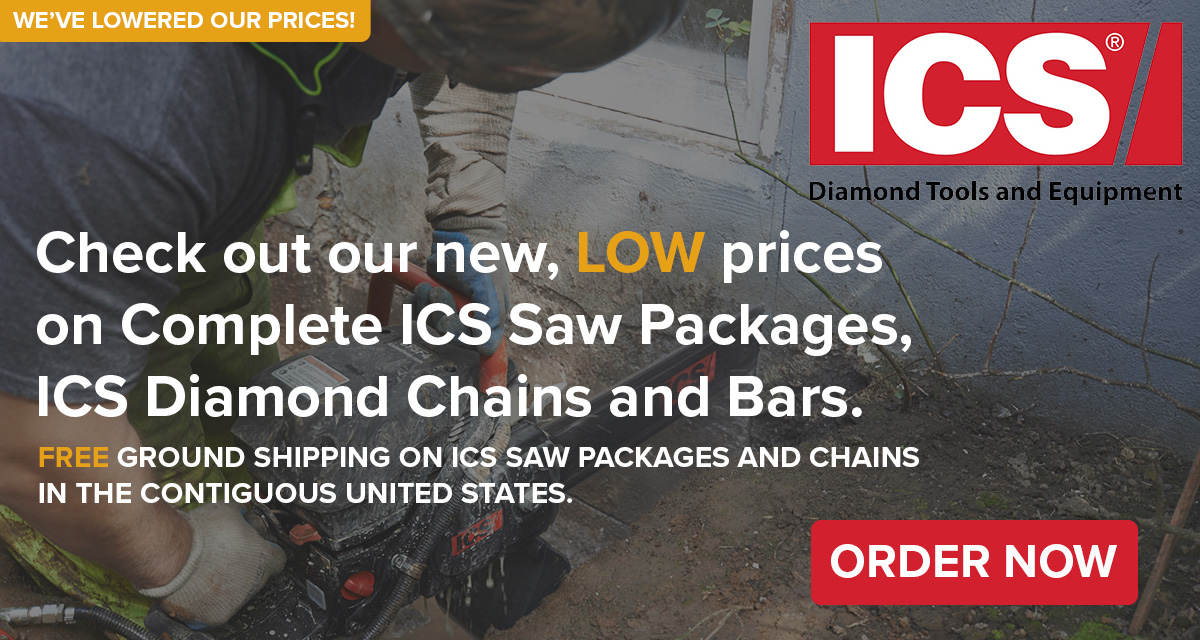 ICS Concrete Chainsaw